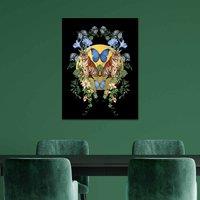 The Art Group Summer Thornton (Sunrise Tigers) 60x80cm Wall Art, Multi