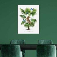 The Art Group Summer Thornton (Leopard Palm) 60x80cm Wall Art, Multi