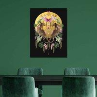 The Art Group Summer Thornton (Sunrise Leopards) 60x80cm Wall Art, Multi