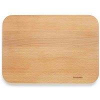Brabantia Profile Medium Wooden Chopping Board - Beech Wood, Brown