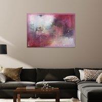 The Art Group Soozy Barker (Plum Fusion) 85x120cm Wall Art