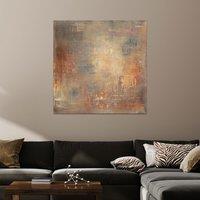 The Art Group Soozy Barker (Copper Earth) 85x85cm Wall Art