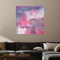 The Art Group Soozy Barker (Neon Pink) 85x85cm Wall Art