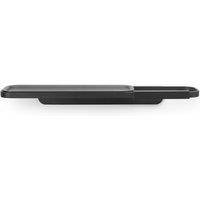 Brabantia MindSet Toilet Roll Holder with Shelf - Mineral Infinite Grey, Grey