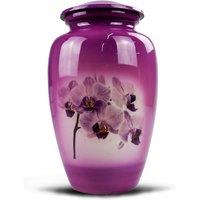 Sterling Ventures Decorative Purple Orchid Jar, Pink