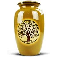Sterling Ventures Decorative Tree Of Life Jar, Brown