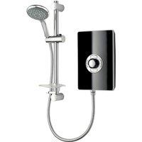 Triton Showers Collection II 8.5kW Electric Shower - Black Gloss, Black
