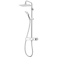 Triton Showers Push Button Mixer Shower - Chrome, Silver