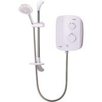 Triton Showers Silent Running Power Shower, White