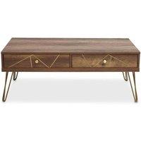 Interiors by PH Flori Coffee Table, Brown