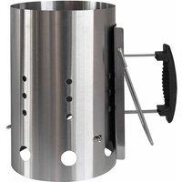 George Foreman Stainless Steel Chimney Starter, Silver