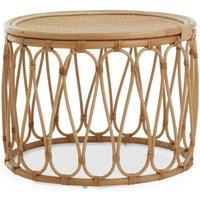 Interiors by PH Natural Rattan Table, Brown