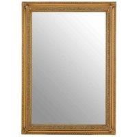 Interiors by PH Andrey Gold Finish Wall Mirror, Gold