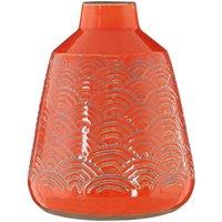 Interiors by PH Dalta Earthenware Vase, Orange