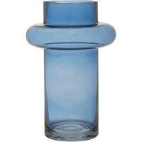 Interiors by PH Cabrina Small Glass Vase, Blue