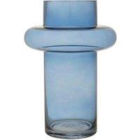 Interiors by PH Cabrina Large Glass Vase, Blue