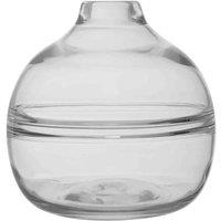 Interiors by PH Optik Clear Glass Bottle Vase, Clear