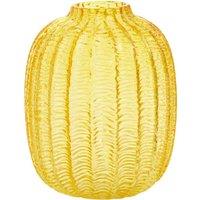 Interiors by PH Bionda Small Yellow Glass Vase, Yellow