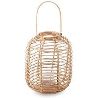 Interiors by PH Natural Rattan Lantern, Brown