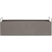 Interiors by PH Asher Large Grey Plant Box, Grey