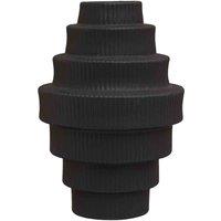 Interiors by PH Fabia Black Large Vase, Black