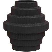 Interiors by PH Fabia Black Small Vase, Black