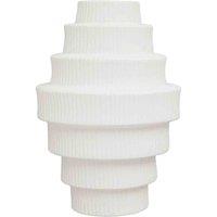 Interiors by PH Fabia White Large Vase, White