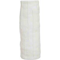 Interiors by PH Fara White Large Vase, White