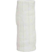 Interiors by PH Fara White Small Vase, White