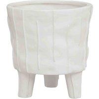 Interiors by PH Fara White Large Planter, White