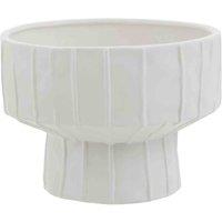 Interiors by PH Fara White Vase, White