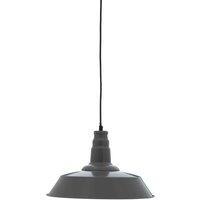 Interiors by PH Brant Grey Metal Pendant Light, Grey