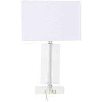 Interiors by PH Helma Rectangular Table Lamp, Silver