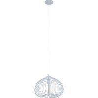 Interiors by PH Lavis 1 Bulb White Finish Pendant Light, White