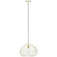 Interiors by PH Lavis 1 Bulb Gold Finish Pendant Light, Gold