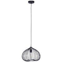 Interiors by PH Lavis Black Finish Pendant Light, Black