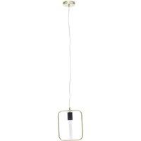 Interiors by PH Lavis Black And Gold Finish Pendant Light, Gold