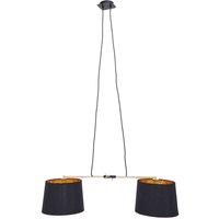 Interiors by PH Leni 2 Bulbs Pendant Light, Black