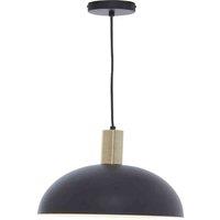 Interiors by PH Leni Black And White Pendant Light, Black