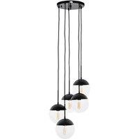 Interiors by PH Revive Dia 5 Pendant Light, Black