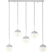 Interiors by PH Revive 5 Pendant Light, Silver