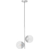 Interiors by PH Revive Chrome Finish Pendant Light, Silver