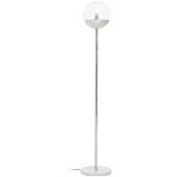 Interiors by PH Revive Chrome Finish Metal Floor Lamp, Silver