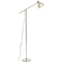 Interiors by PH Stockholm Chrome Adjustable Floor Lamp, Silver
