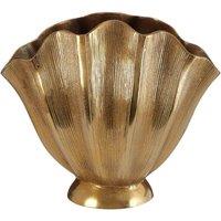 Interiors by PH Small Gold Finish Vase, Gold