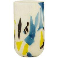 Interiors by PH Small Glass Vase - White, White