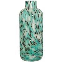 Interiors by PH Turquoise Speckle Vase, Green