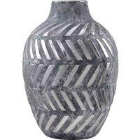 Interiors by PH Large Ceramic Vase, Grey
