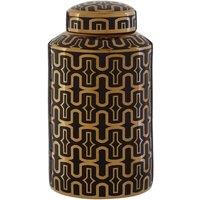 Interiors by PH Large Jar - Black, Black