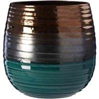 Interiors by PH Ceramic Planter, Gold